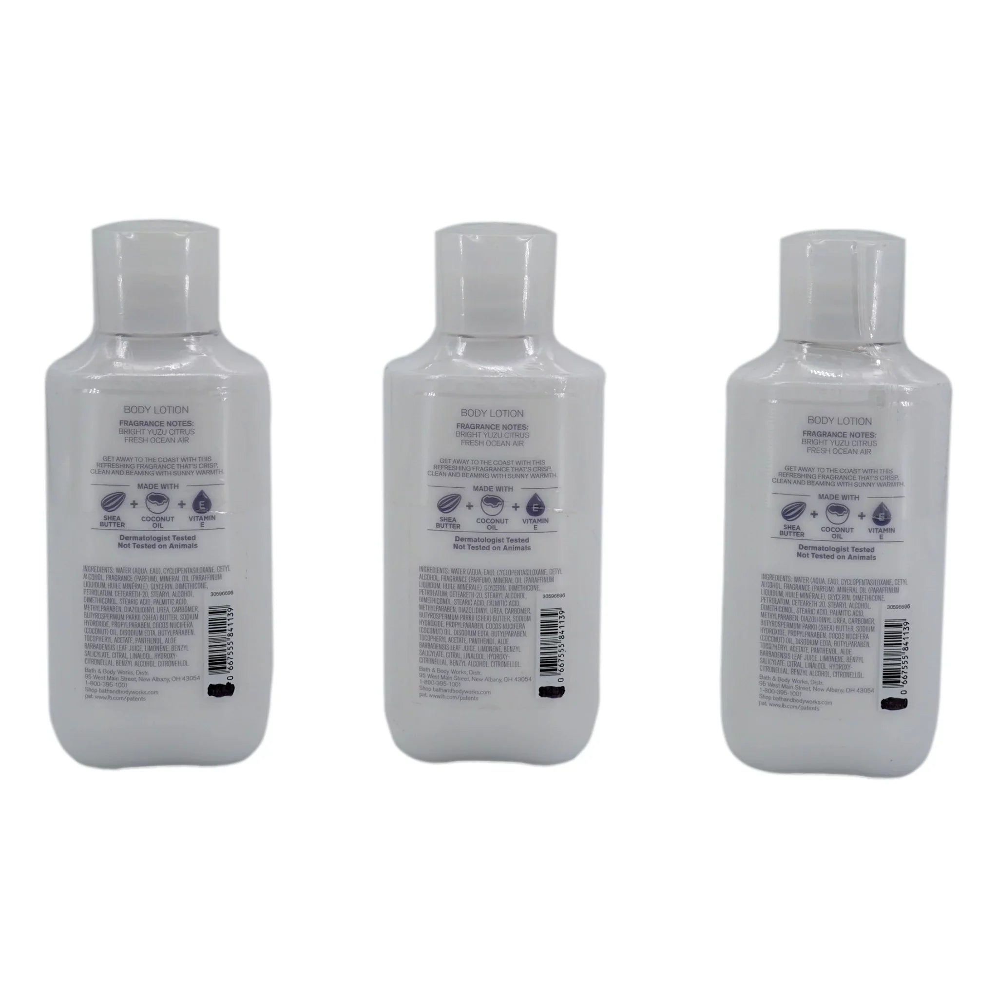 Fresh Getaway Body Lotion (3 Pack, 8 oz ea) Super Smooth 24 Hour Moisture Body Lotion With Shea Butter Vitamin  Coconut Oil Dermatologist Tested