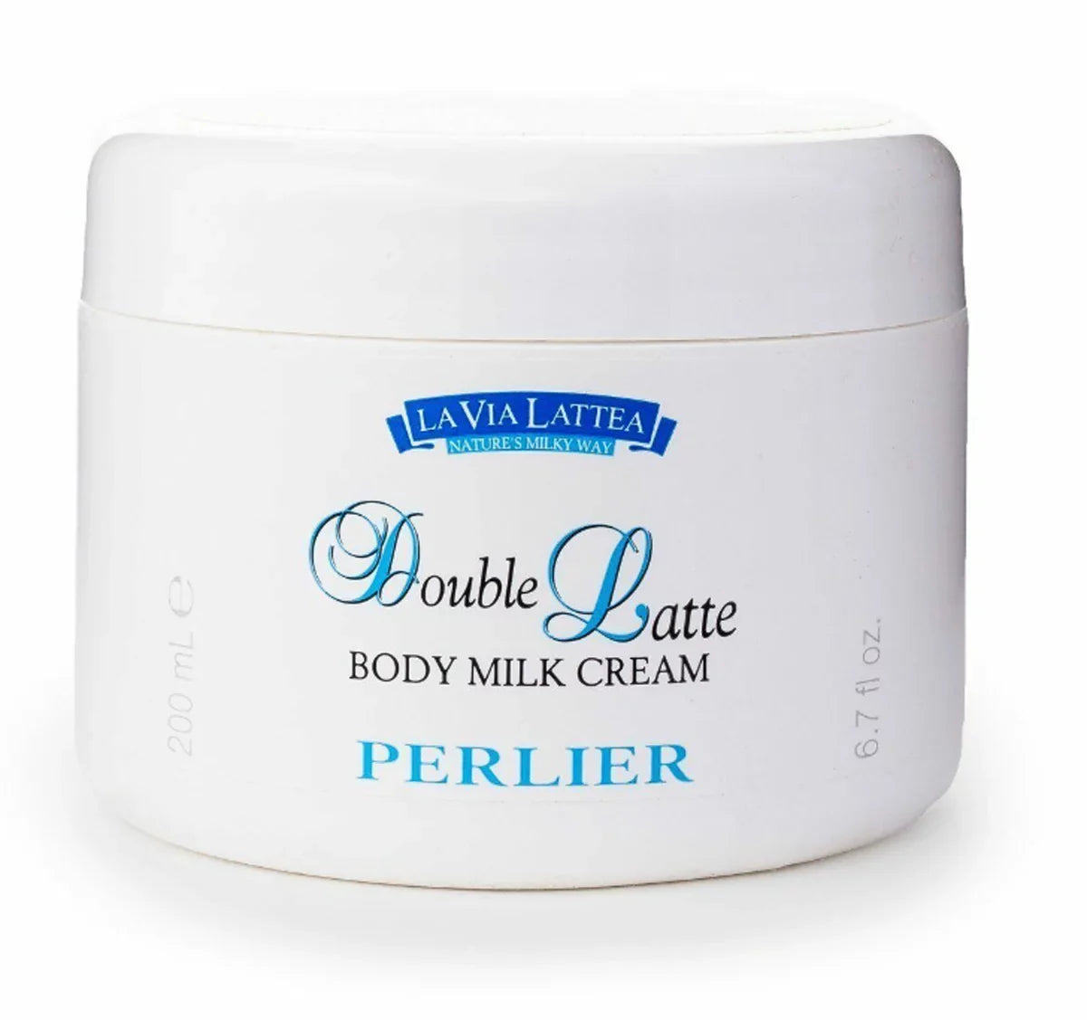 Perlier Double Latte Body Milk Cream For Sensitive Skin ~ 6.7oz
