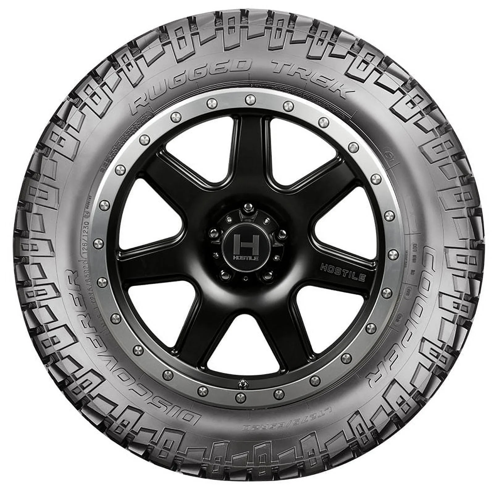 Set of 4 Cooper Disenclosureer Rugged Trek 275/60R20 115T Tires