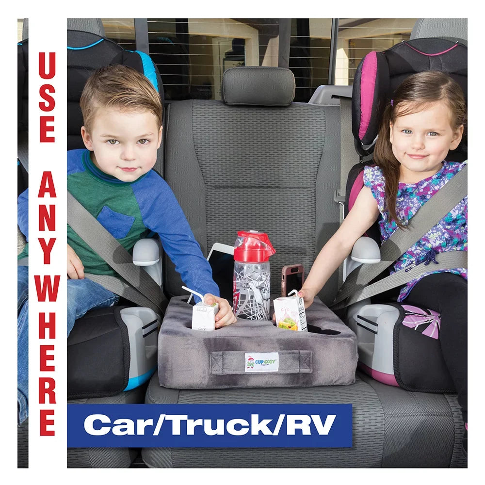 Cup Cozy Deluxe Pillow (Navy) As Seen on  -The world's  cup holder! Keep your drinks close and prevent spills. Use it anywhere-Couch, floor, bed, man cave, car, , park, beach and more!