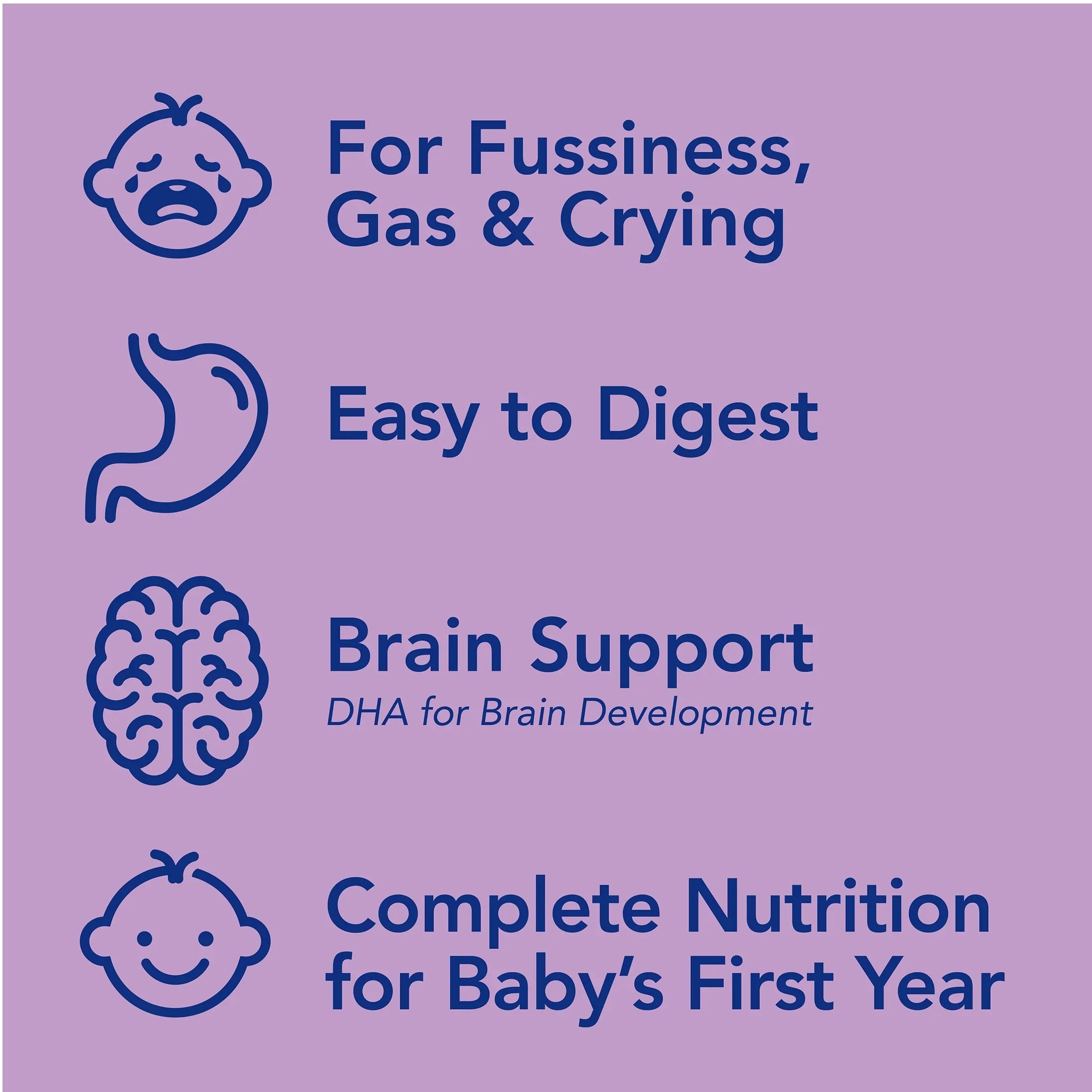 Parent's Choice Gentle Infant Formula Powder with Iron; for Fussiness, Gas and Crying, 32.8 oz Canister