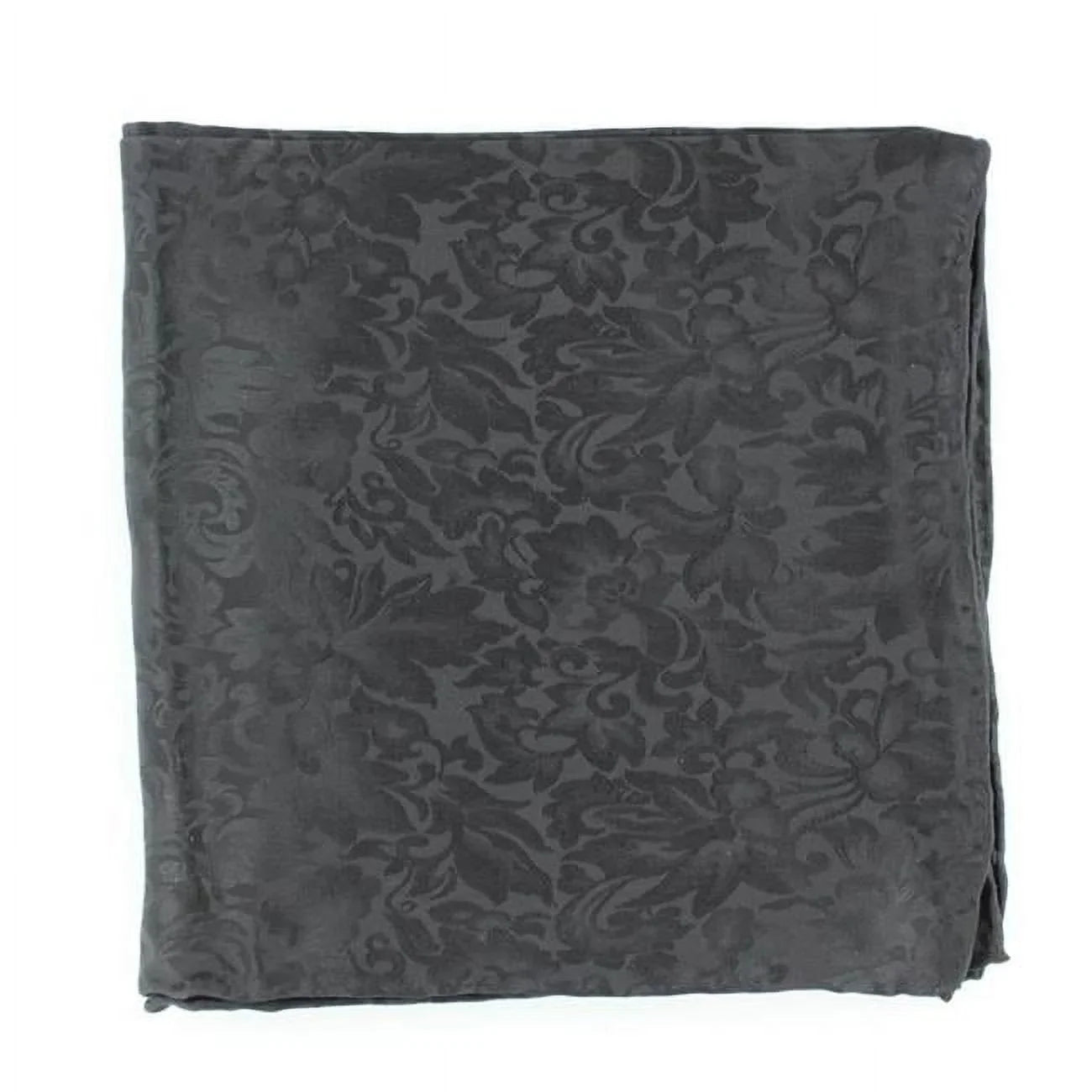 & Western 904001 Jacquard Wild Rag, Black - 35 x 35 in.