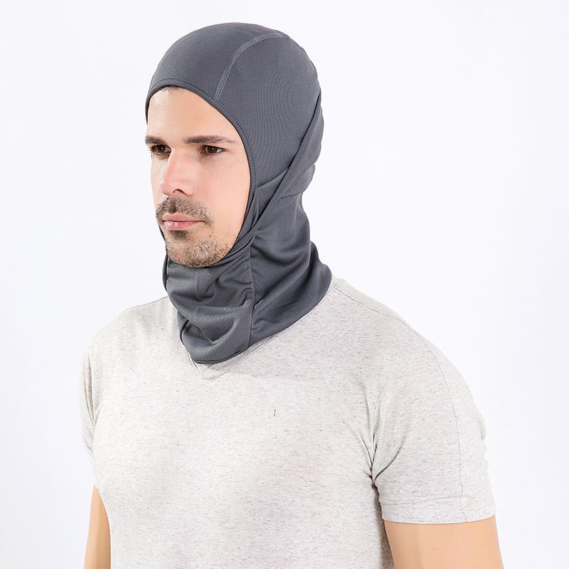 Toptie 45 Pack Black Balaclava Ourdoor  Sun Protection Hood Mesh Cooling Adjustable Balaclava for Men Women-45 Pcs Black