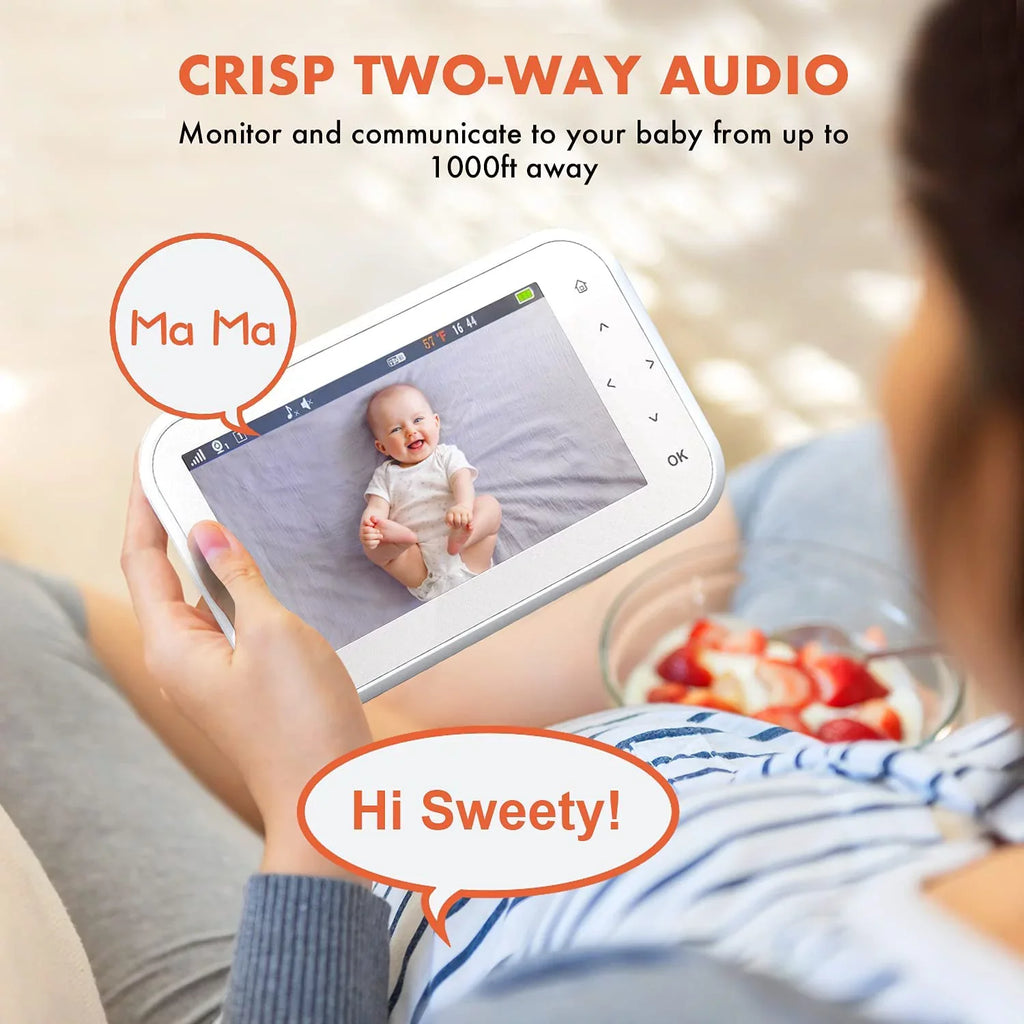 Rexing  Baby Monitor w/ Recording Capabilities 4.5"  Display