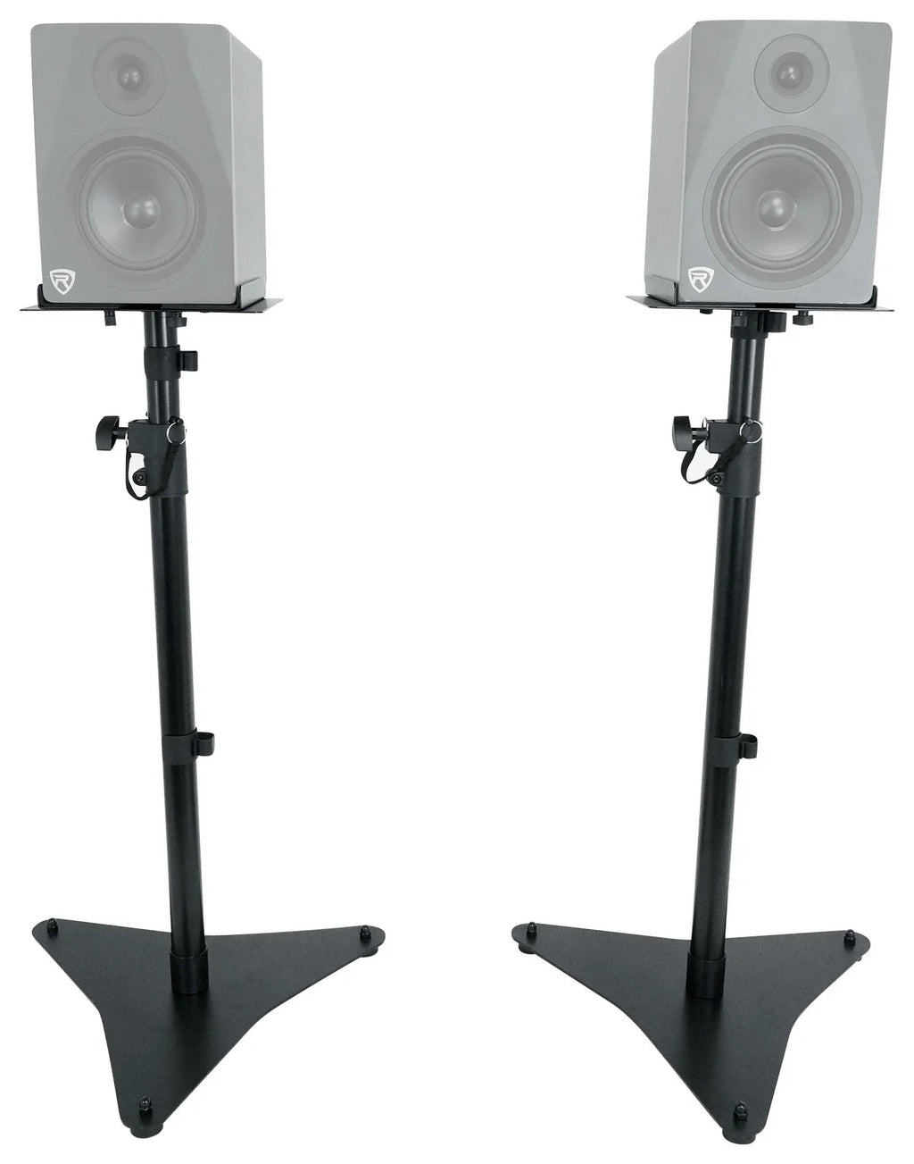 Rockville  Pair Studio Monitor Bookshelf Speaker Stands w/Adjustable Height