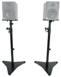 Rockville  Pair Studio Monitor Bookshelf Speaker Stands w/Adjustable Height