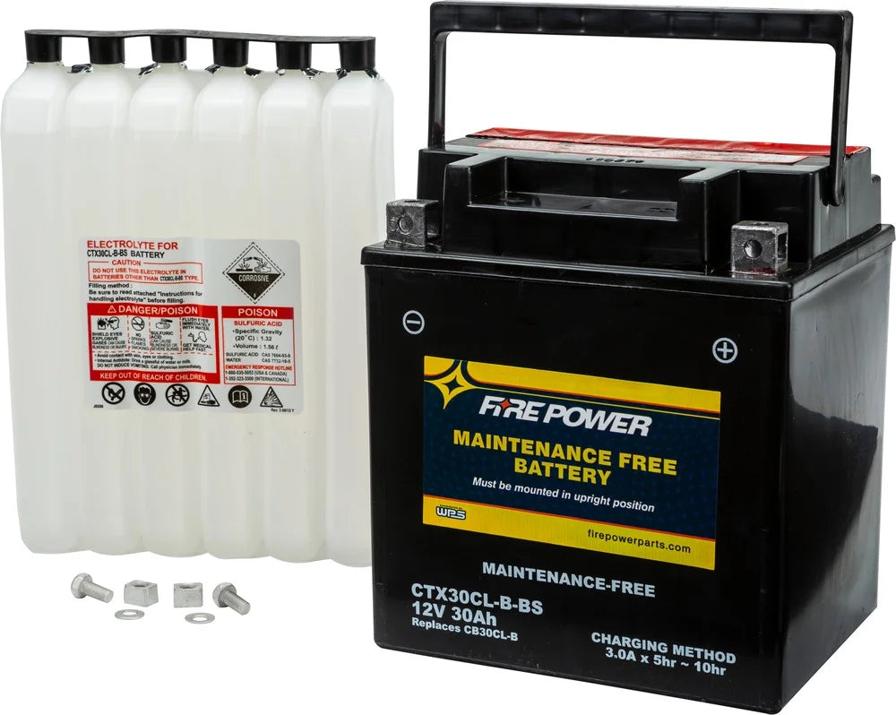 Fire Power Maintenance Free Battery -- Compatible With Sea-Doo  185 2003-2006