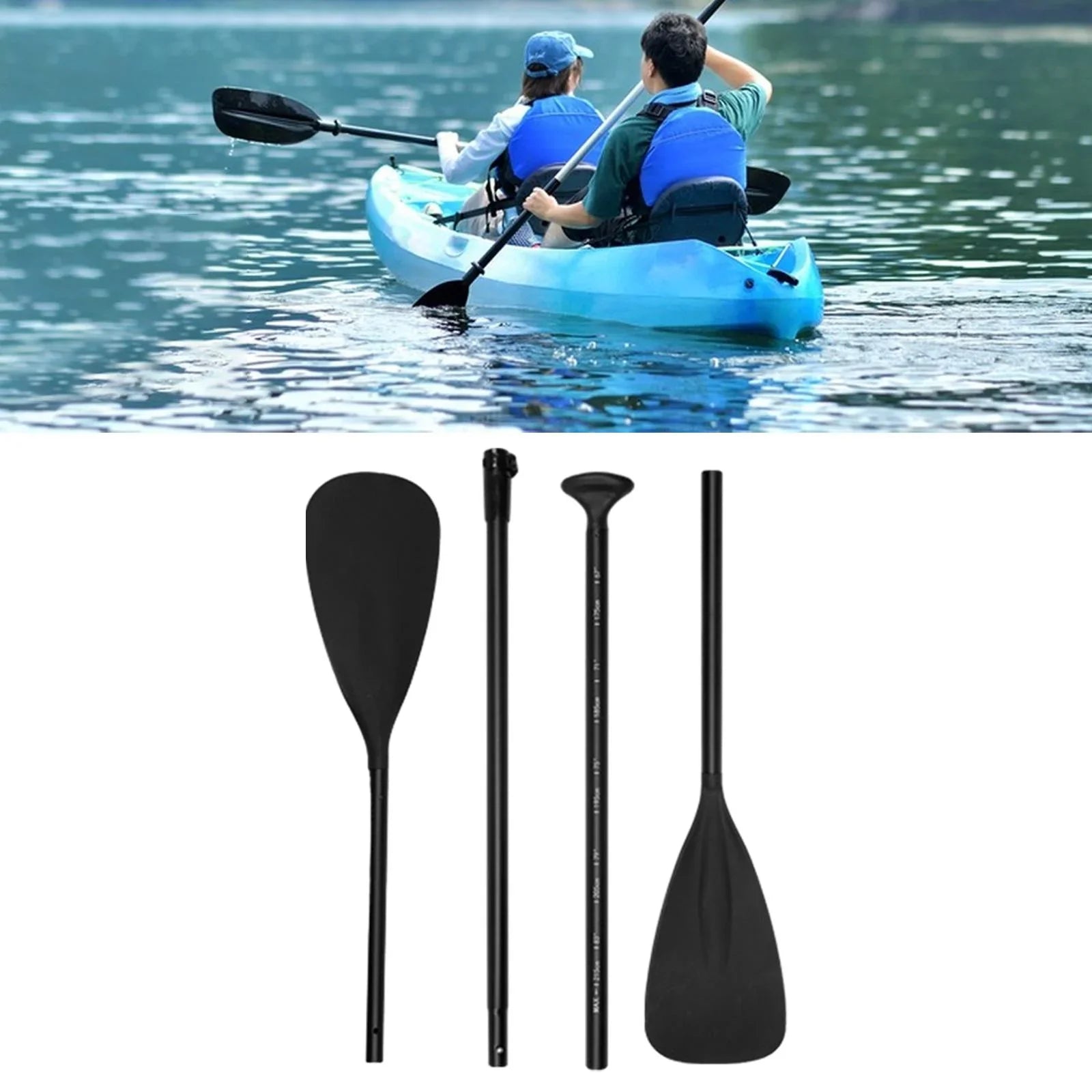 kesoto Boat Paddle s Detachable Paddle Board Paddles for Inflatable Boat Water Sport Rafting Boating Accessories Double Head