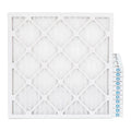 25x25x1  11,  1000 Pleated  Furnace 1" Air Filters by Pamlico. Case of 12. Actual Size: 24-1/2 x 24-1/2 x 3/4