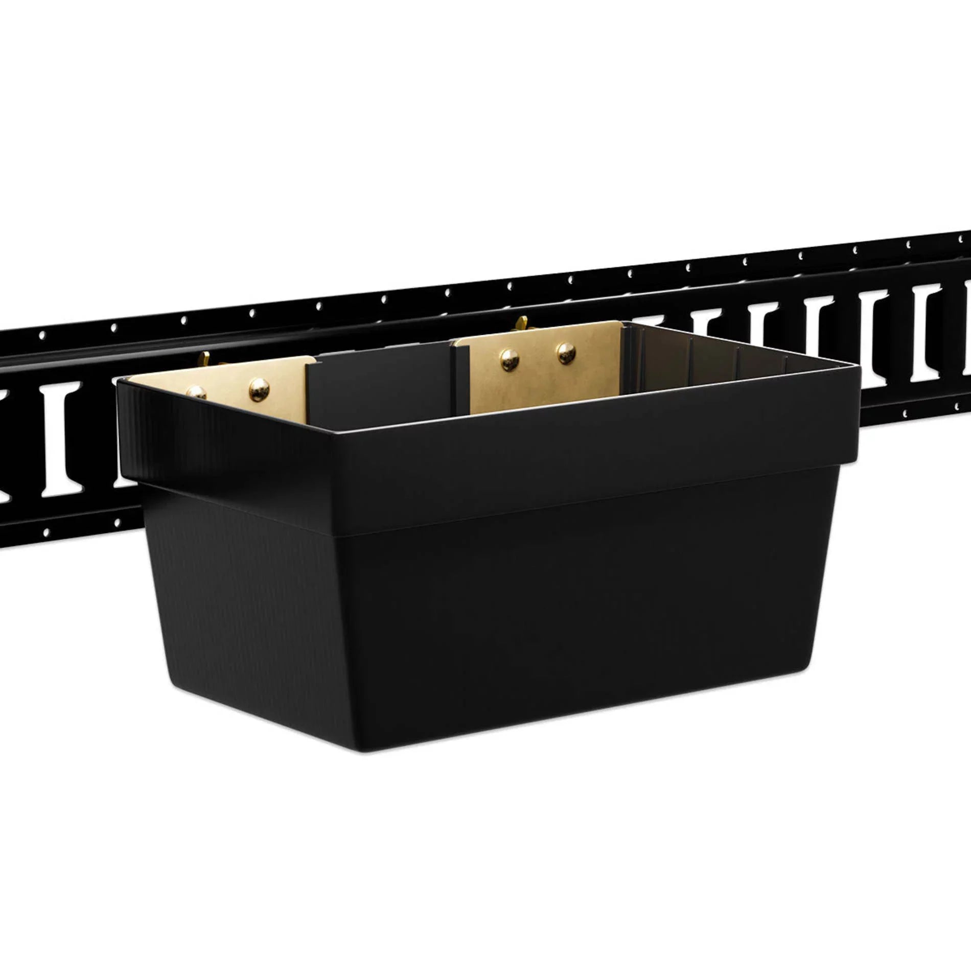 Cargo -Track Basket | Trailer Organizing Storage Pail | 13" x 7-1/8" x