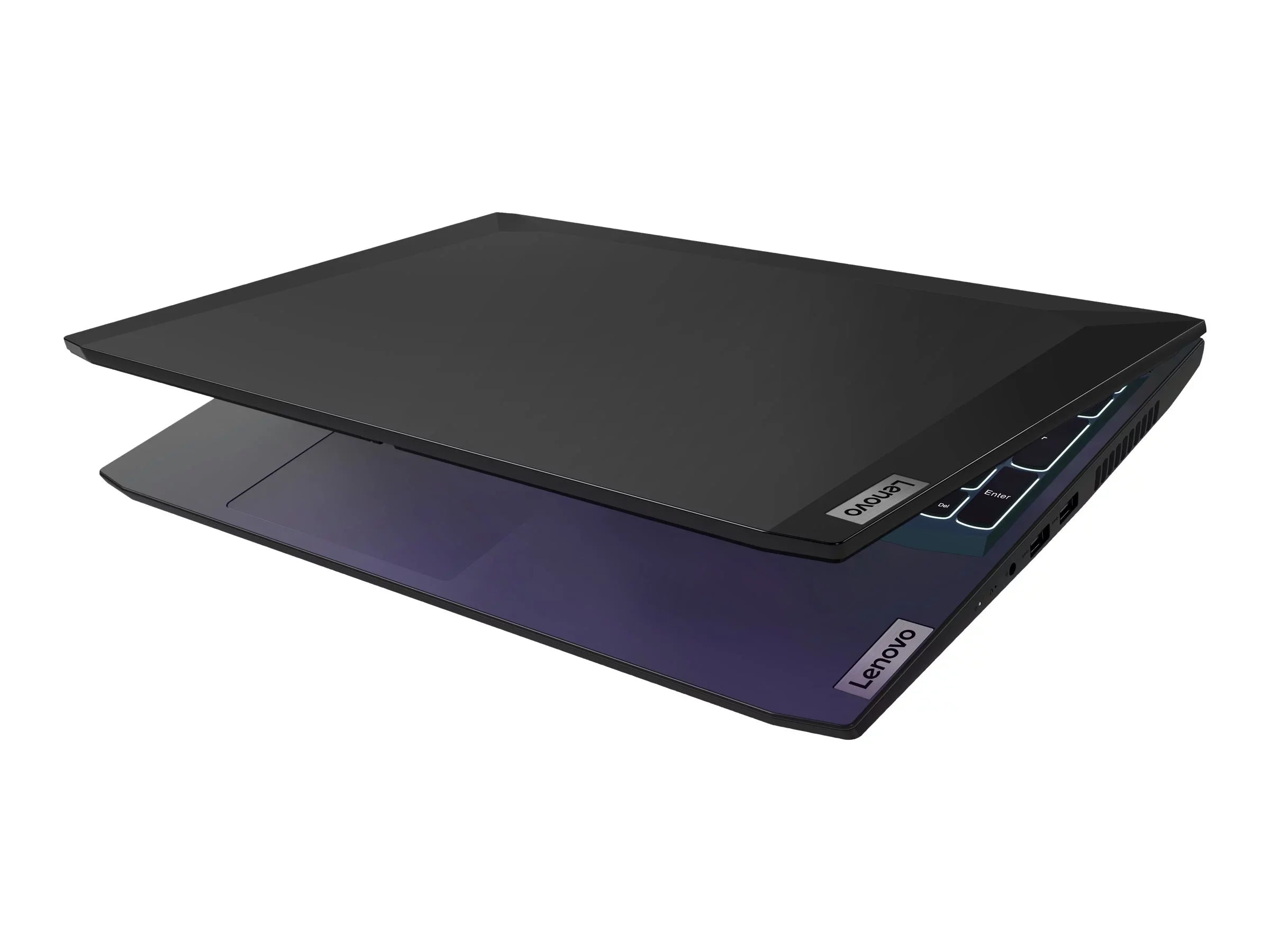 Lenovo IdeaPad Gaming 3 15ACH6 82K2 - 180-degree hinge design -  Ryzen 7 - 5800H / up to 4.4 GHz - Win 10 Home 64-bit -   3050  - 16   - 512   NVMe - 15.6"  1920 x 1080 (Full ) @ 120 Hz - 802.11a/b/g/n/ac/ax - shadow black - kb