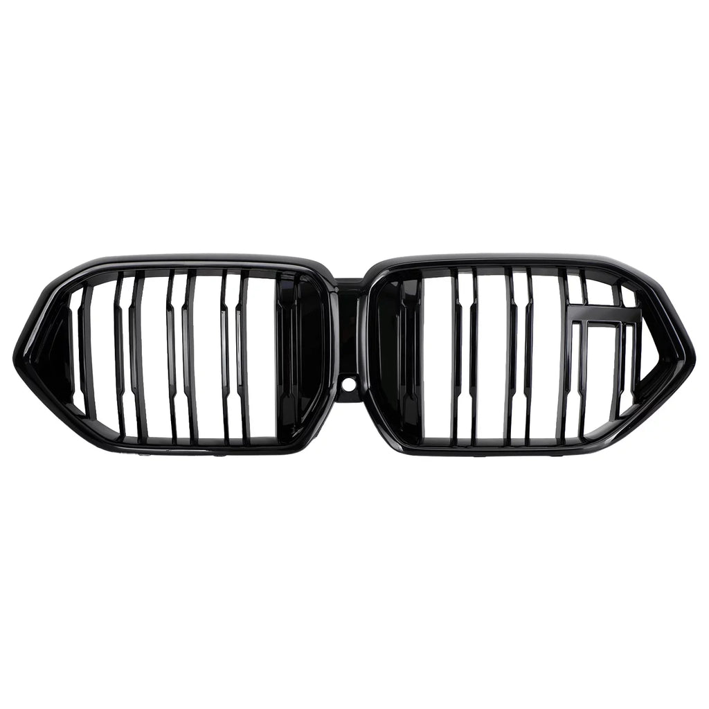 Front Bumper Grille Grill Fit for    M50i 2020-2022 /Camera Hole Black