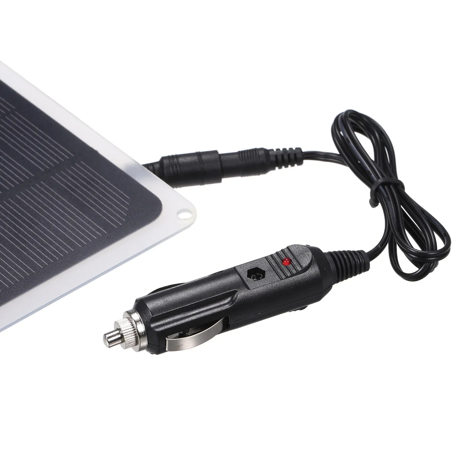 10W Solar Panel with  Port Car Chargers Charge for 12V-Battery Portable Completed Accessories for Outdoor Camping Hiking Fishing Climbing