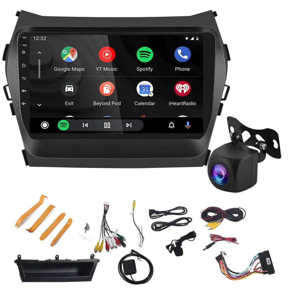 Android 11 Car  Navigation - Perfect Fit for Hyundai  Santa  2013-2018 - 2+32GB Storage