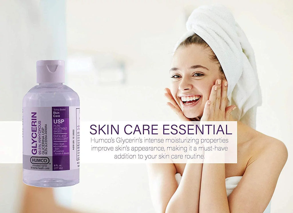 5 Pack - Humco Glycerin Skin Protectant  99.5% 6oz Each