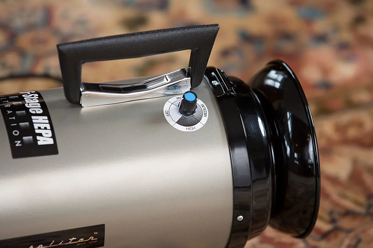 Metrovac Evolution with Electric Power Nozzle Variable Speed Full-Size