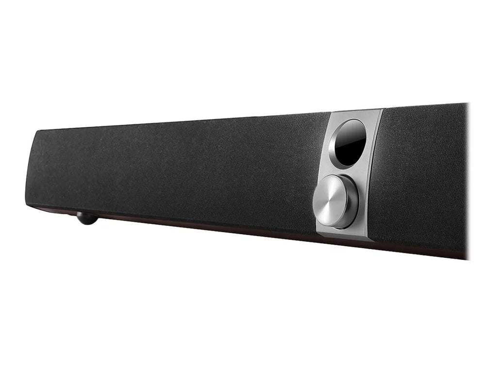 Edifier  - Sound bar - wireless - Bluetooth - 88 Watt - 2-way - dark walnut (grille color - black)