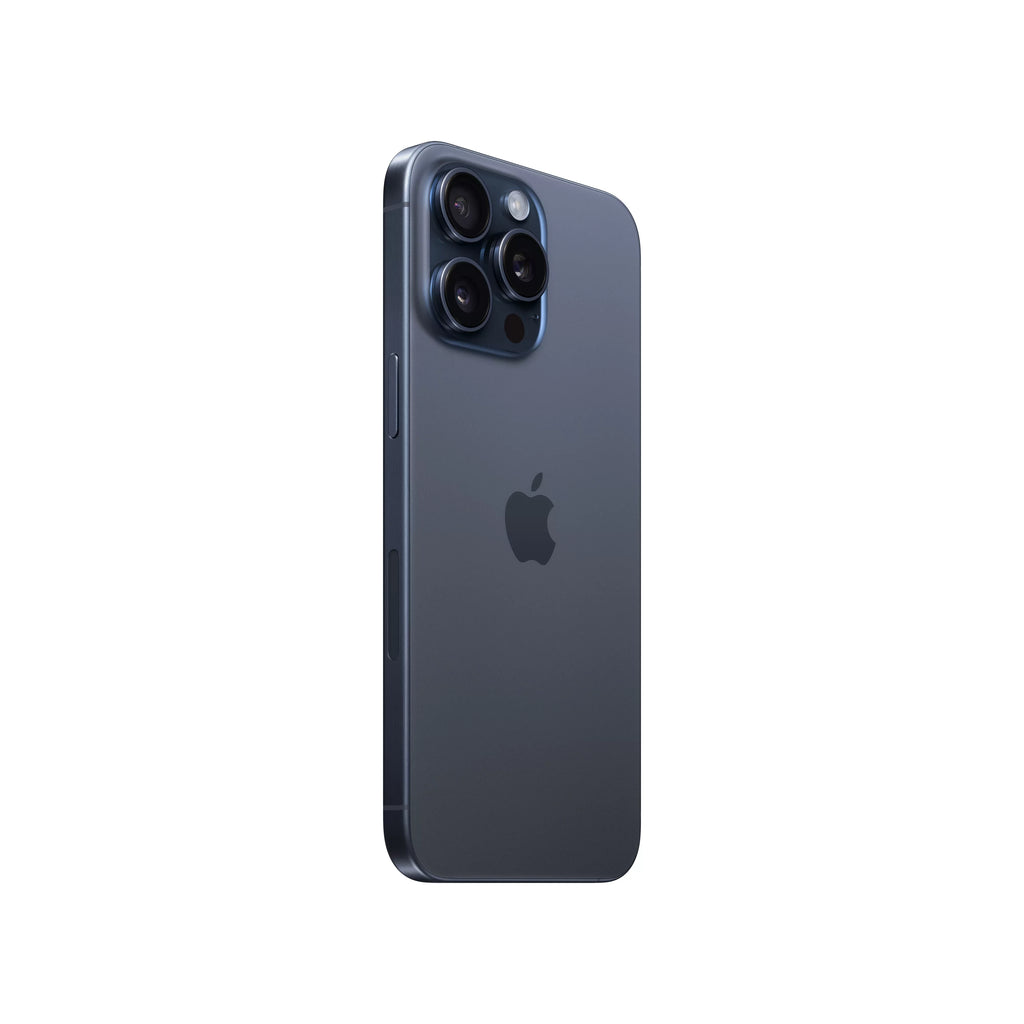 Straight Talk Apple iPhone 15 Pro Max, 512GB, Blue - Prepaid Smartphone