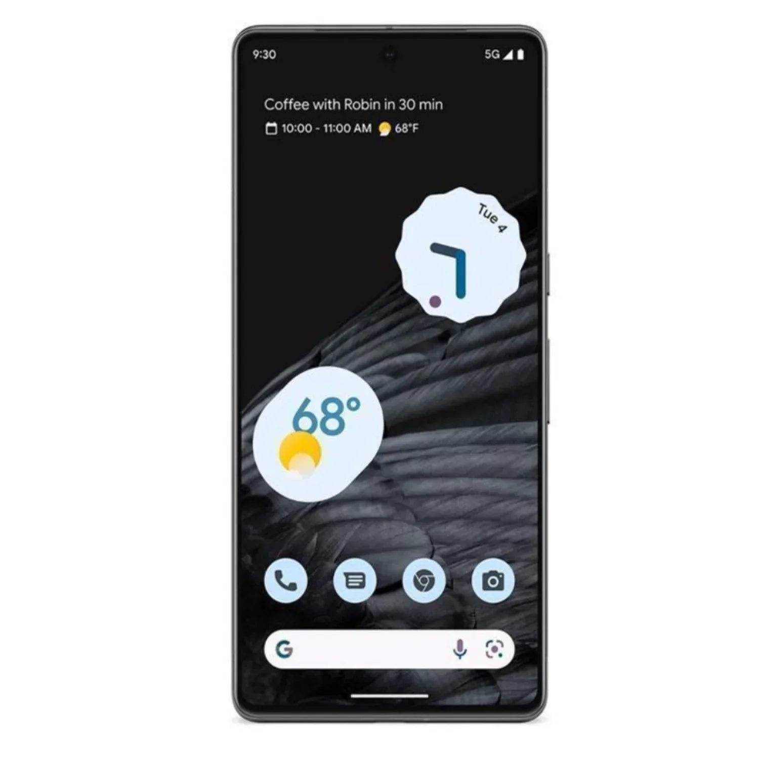 Pre-Owned Google Pixel 7 Pro 5G 128GB  Factory Unlocked 6.7"   Display 12GB  50  Smartphone - Obsidian (Like New)