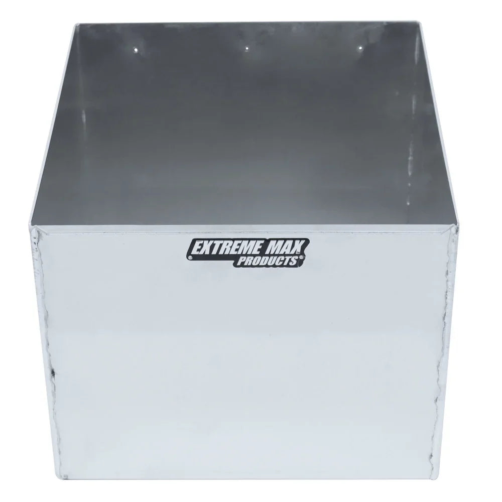 Extreme Max 5001.6111 Aluminum Single Fuel Jug Holder - Fits One 5-Gallon Container, Storage Organizer for Enclosed Race Trailer Shop Garage Storage
