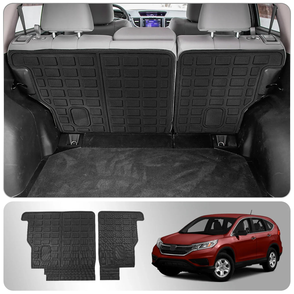Fit 2012-2016 Honda  Back Seat Protector Cargo Liner Trunk Mat Backrest Mats 2015 - Accessories