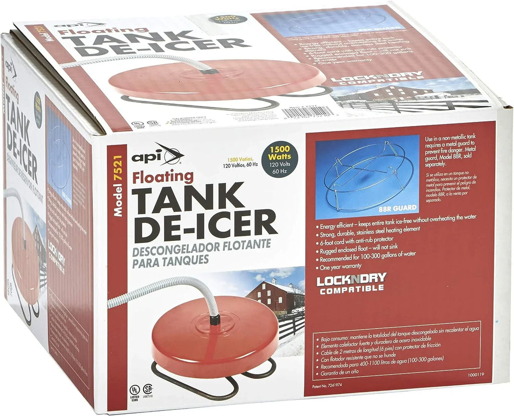 Floating Water Tank Deicer Floating De-Icer, 1500 Watt