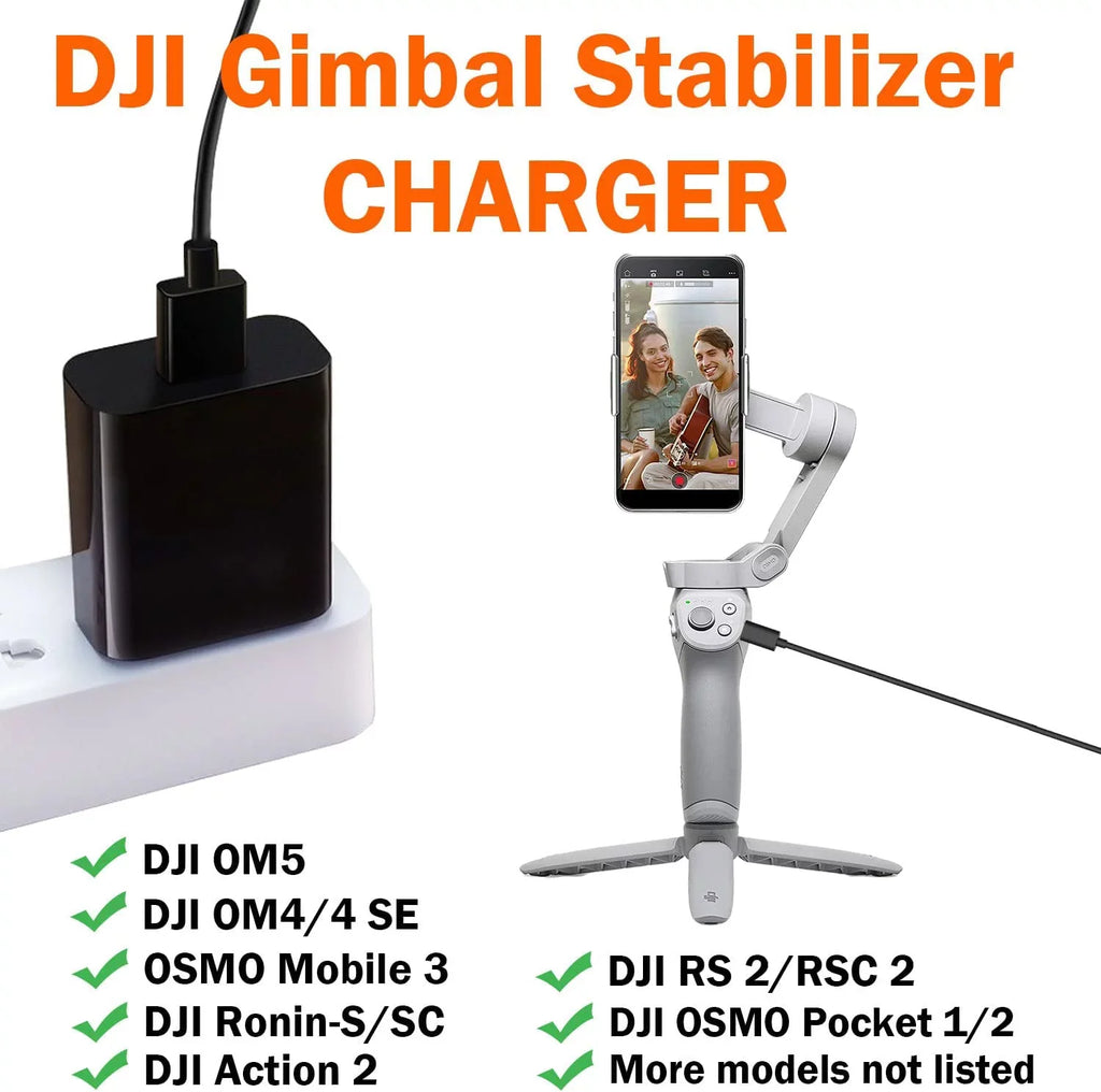 5FT   Gimbal Stabilizer Adapter Charger Cable for  , ,  , , 5, Mobile 3, Ronin-, Ronin-,