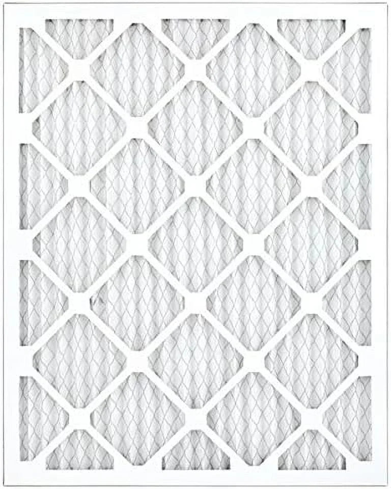 20X25x1 Air Filter  11 Pleated  Furnace  Air Conditioning  20X25x1, Allergy 12-Pack, Made In The