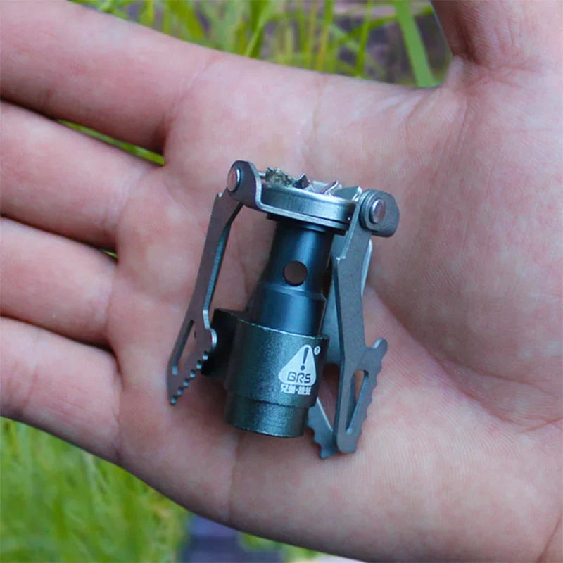 '-3000T Ultra-light Titanium Alloy Camping Stove Gas Stoves Outdoor Cooker