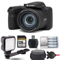 Kodak   Digital Camera (Black) + Extra Battery +  - 128GB Kit