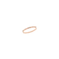 Swarovski Tactic Rose Gold Plated Bangle, Size