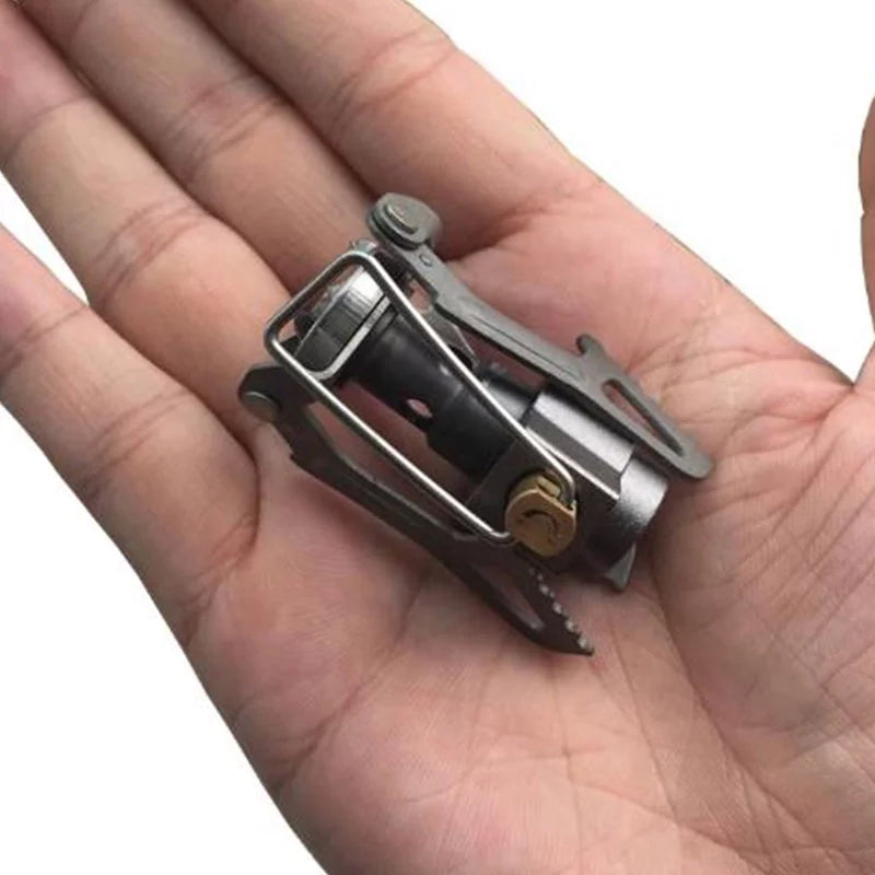 '-3000T Ultra-light Titanium Alloy Camping Stove Gas Stoves Outdoor Cooker
