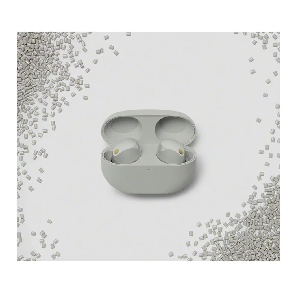 Sony -1000XM5 Truly Wireless Noise Canceling Earbuds (Silver) Bundle