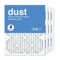 AIRx Filters 16x20x1 Air Filter  8 Pleated   Furnace Air Filter, Dust 4-Pack, Made in the
