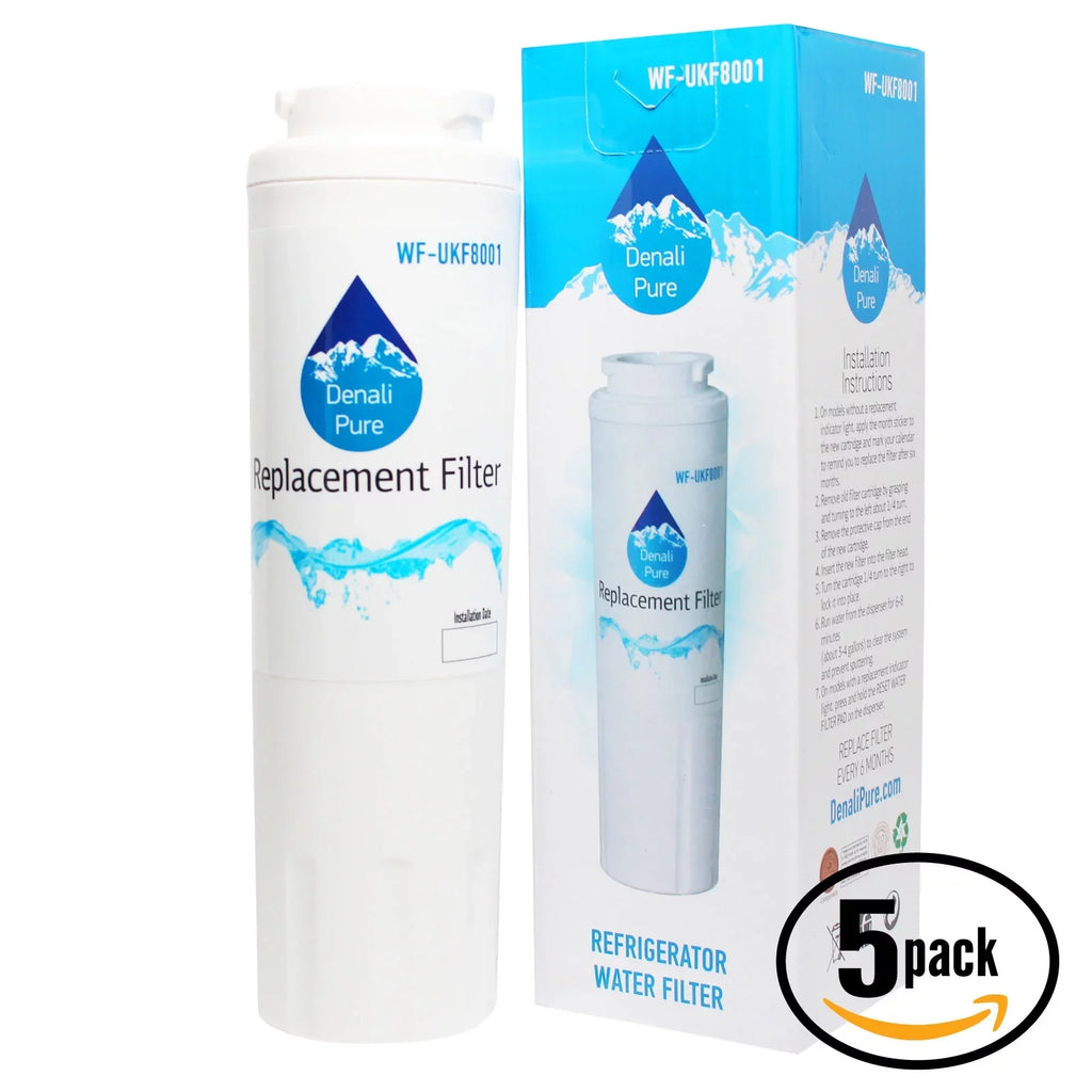 5-Pack Compatible with Amana  Refrigerator Water Filter - Compatible with Amana  Fridge Water Filter Cartridge