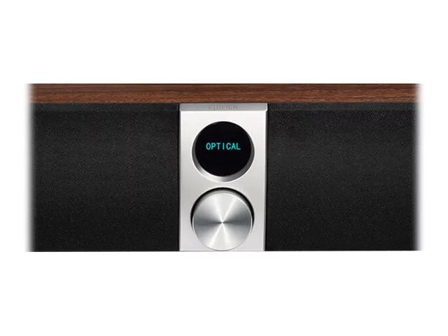 Edifier  - Sound bar - wireless - Bluetooth - 88 Watt - 2-way - dark walnut (grille color - black)