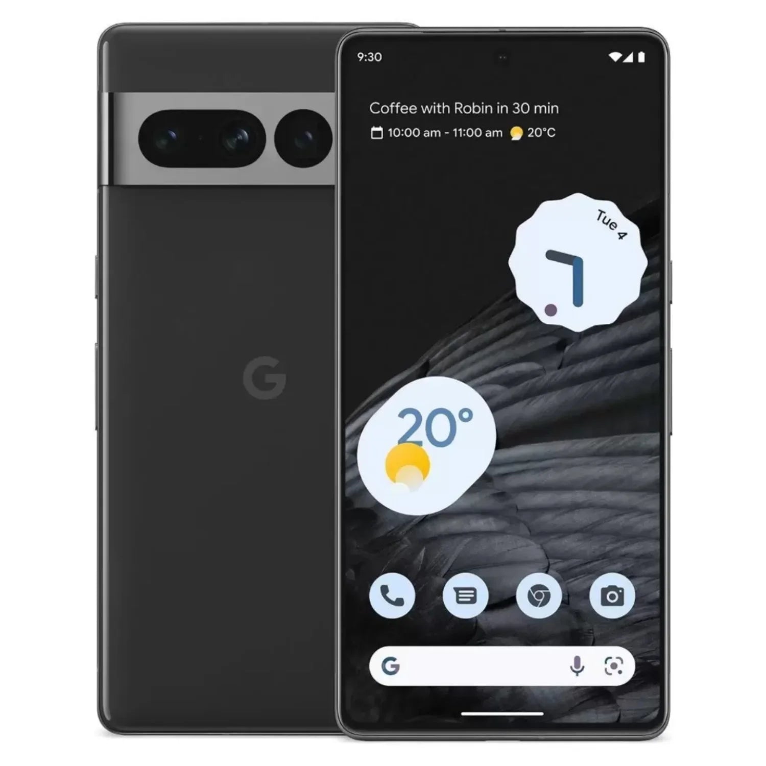 Pre-Owned Google Pixel 7 Pro 5G 128GB  Factory Unlocked 6.7"   Display 12GB  50  Smartphone - Obsidian (Like New)