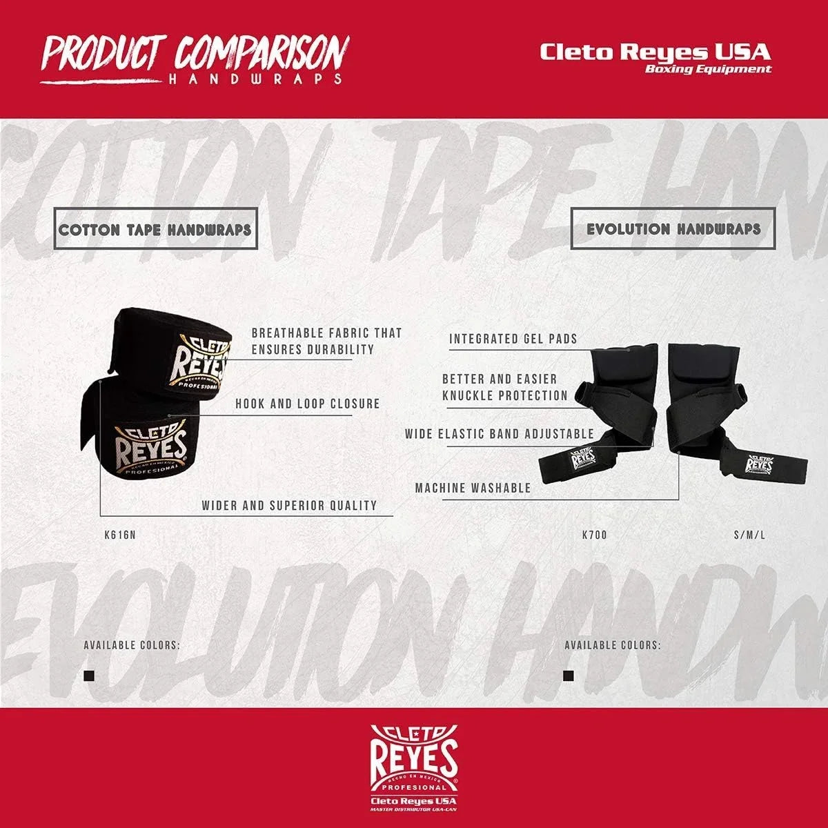 Compression Hand Wraps For Boxing Gloves, Stretchy Breathable, , Kickboxing, Muay Thai, Black