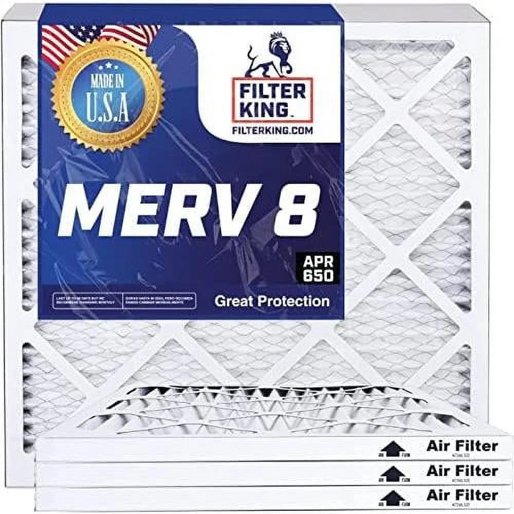 12  12  1 Air Filter | 4- |  8  Pleated Furne Filters | tual Size 12  12  .75