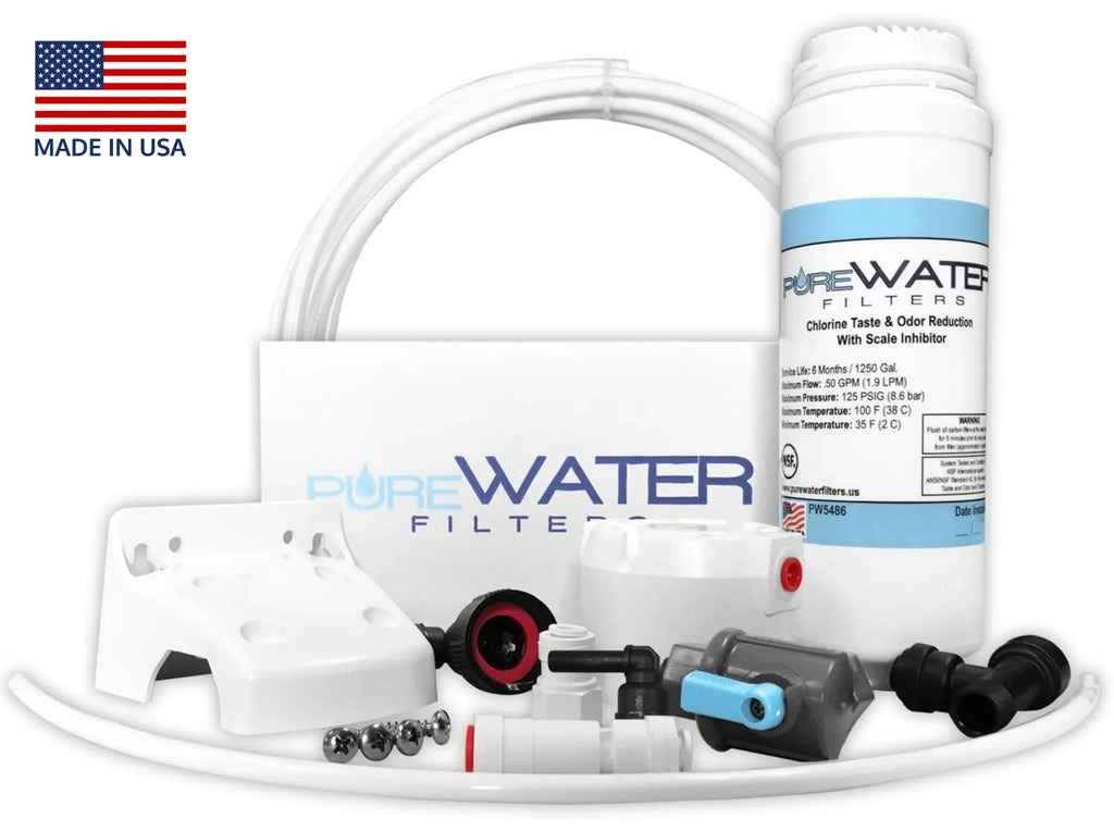 Keurig , , ,  All-in-one Direct Water Line Plumb and Filter Kit for Keurig Brewers by PureWater Filters