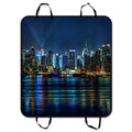 New York City Colorful Buildings At Night Pet Car Seat Cover Dog Car Seat Mat Hammock Cargo Mat Trunk Mat For Cars Trucks and  54x60 inches