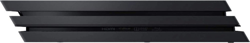 Sony PlayStation 4 Pro 1TB Black Gaming Console + - Earbuds With Microphone   Bundle Like New