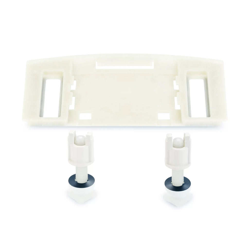 Brondell Swash  Bidet Seat with Sidearm, Dryer and Stainless Steel Nozzle, Round White
