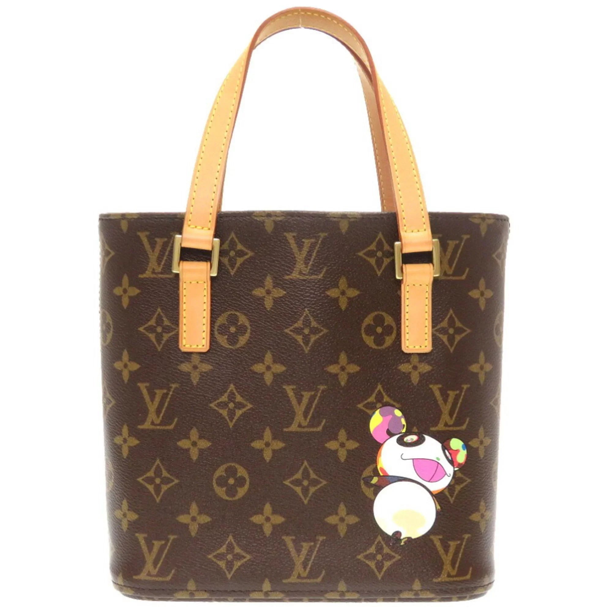Pre-Owned Louis Vuitton Monogram Panda Vavan  Takashi Murakami Limited  Handbag (Good)