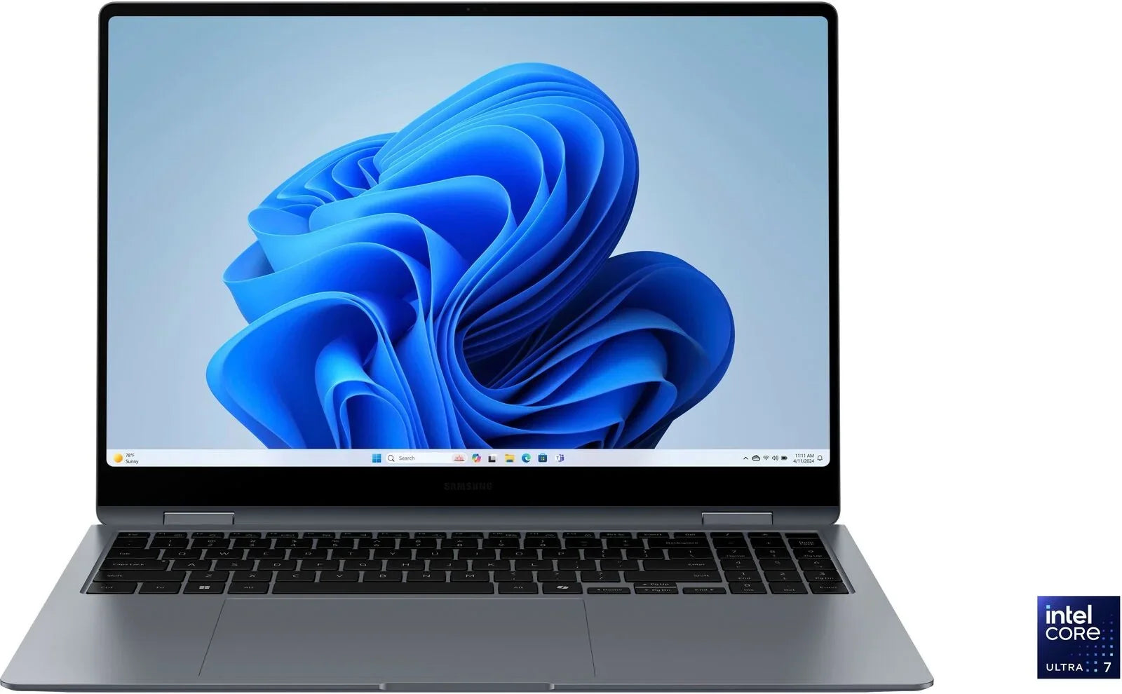 Samsung - Galaxy Book4 Pro 360 2-in1 16"  Touch Screen Laptop - Intel Core Ultra 7 - 16GB Memory - 1TB  - Moonstone Gray