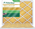 Filterbuy 20x21.5x1  11 Pleated   Furnace Air Filters (2-Pack)