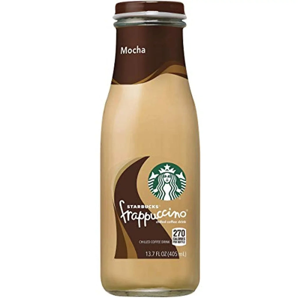 Starbucks Frappuccino Coffee Drink, Mocha, 13.7Oz Bottles (12 Pack)