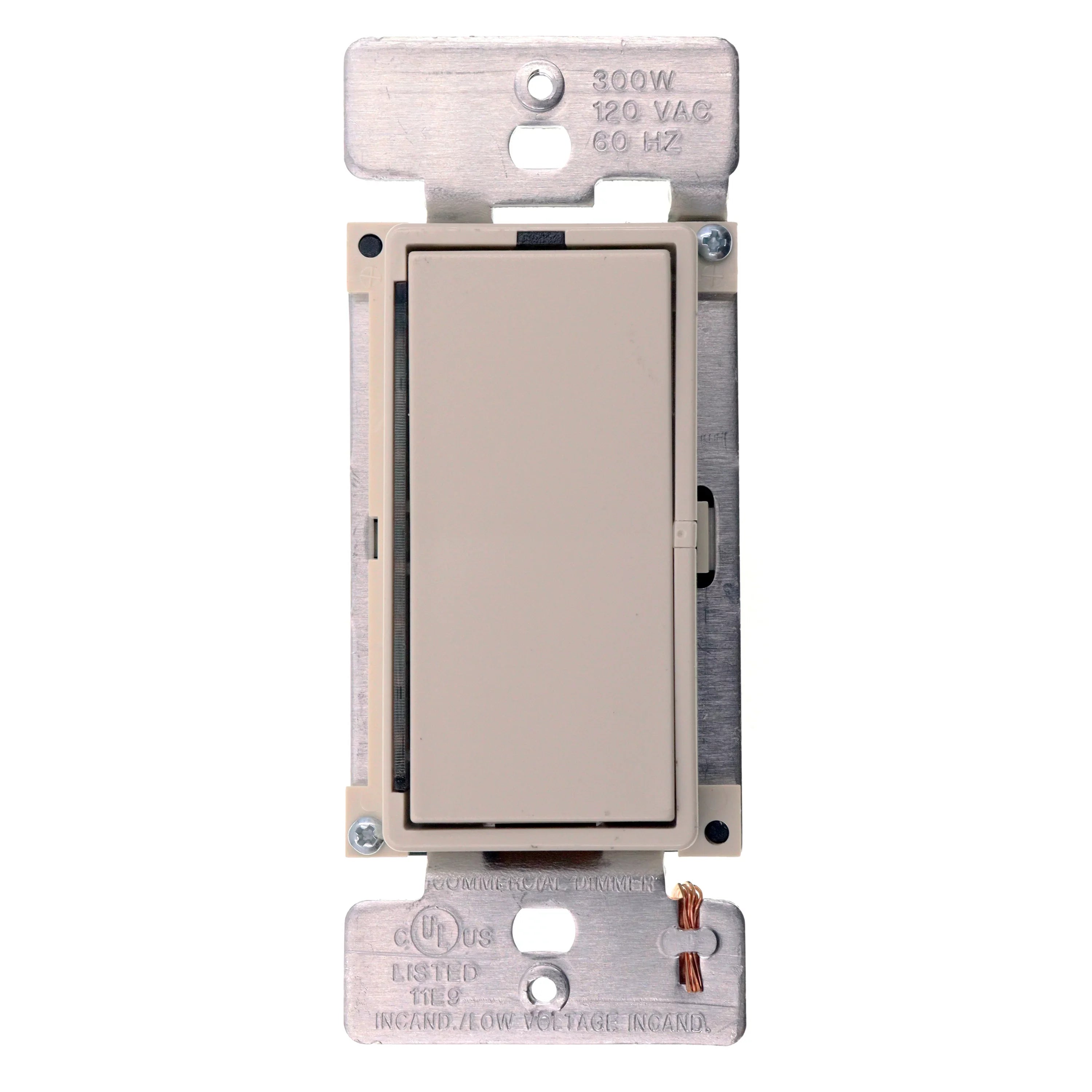 Pass & Seymour Legrand  Electronic Low Voltage Dimmer, Lt Almond