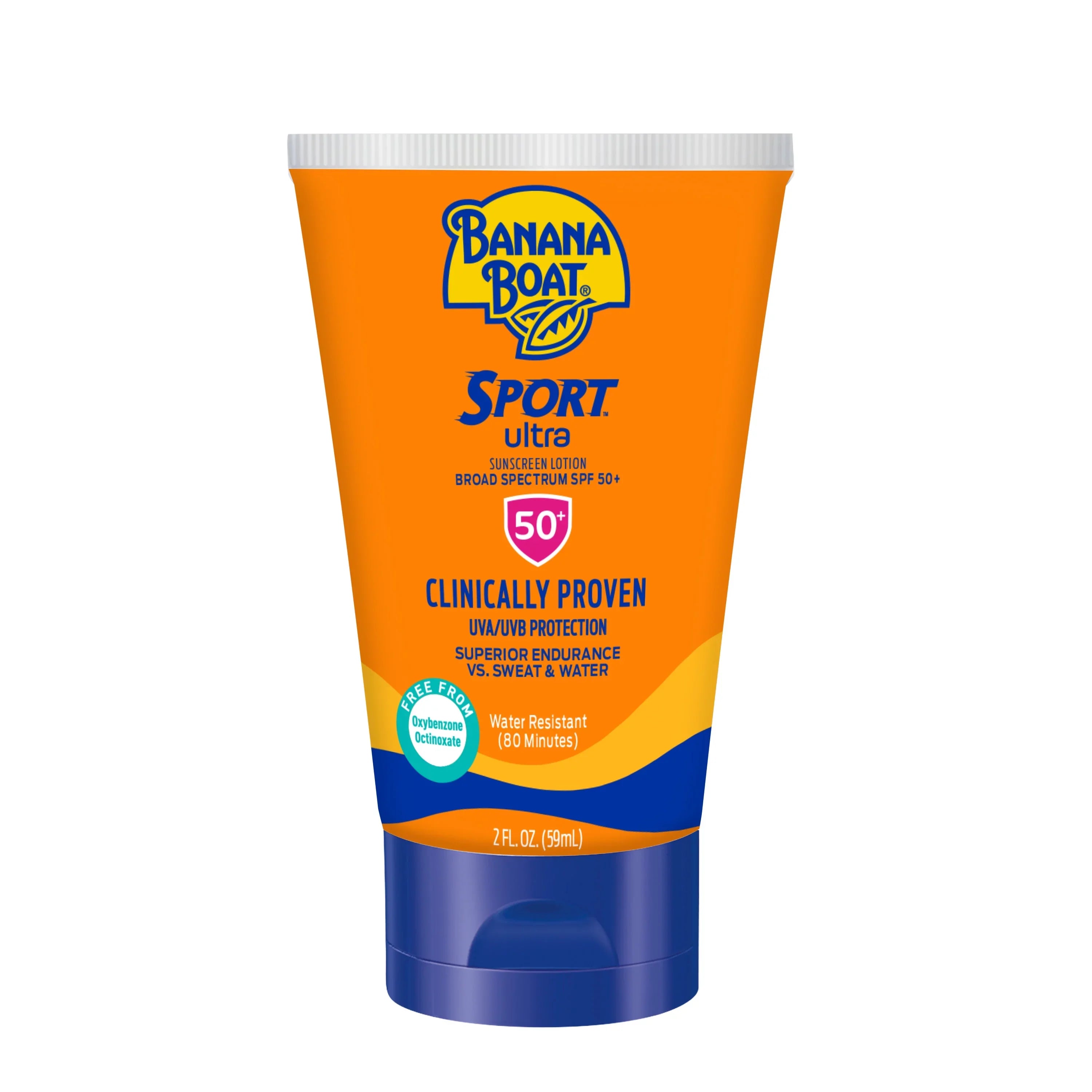 Banana Boat Ultra Sport Sunscreen Lotion  50+, 2 oz