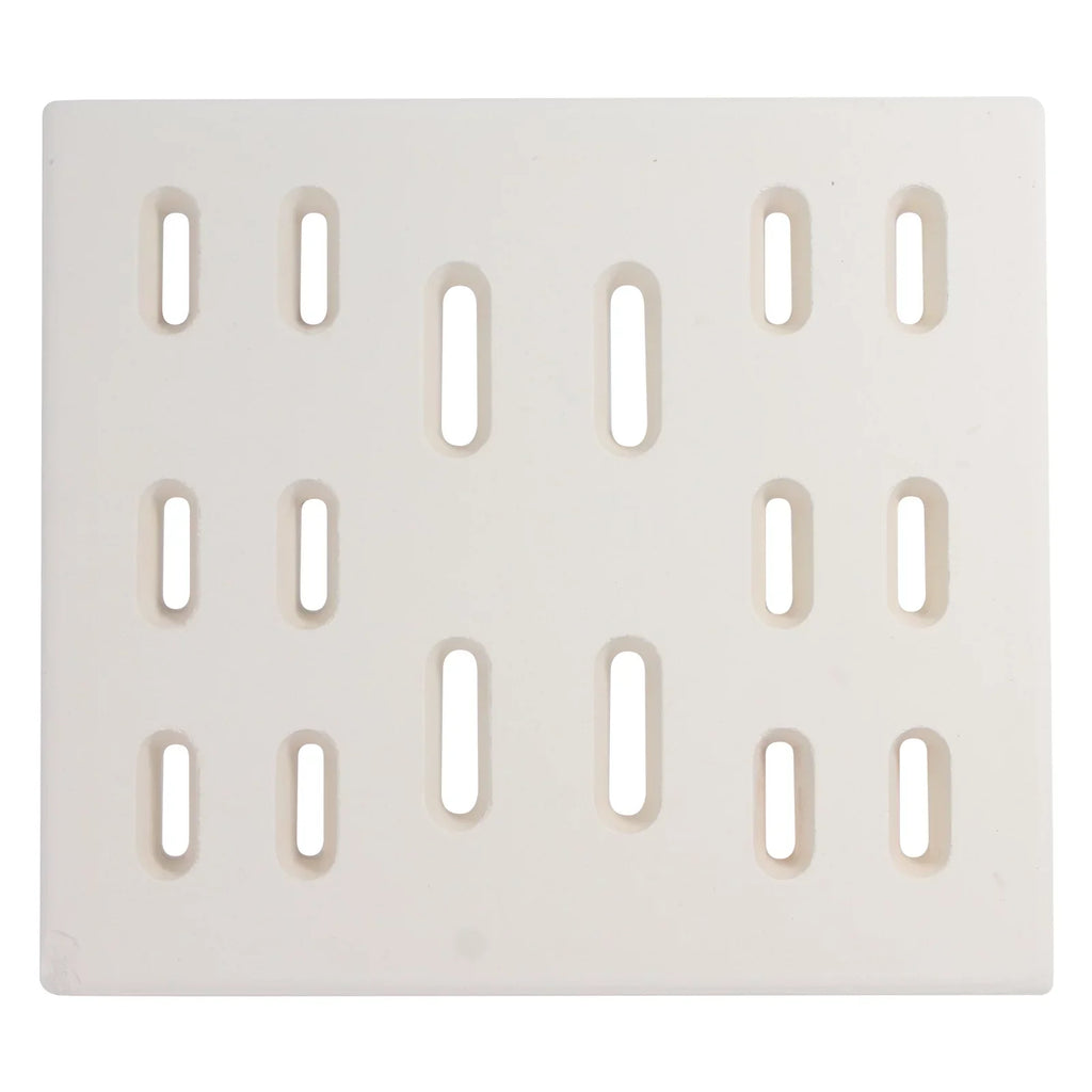 3-Pack  Grill Heat Shield Plate Tent Replacement Parts for Bakers Chefs  - Compatible Barbeque Ceramic Flame Tamer, Guard, Deflector, Flavorizer Bar, Vaporizer Bar, Burner Cover 8"